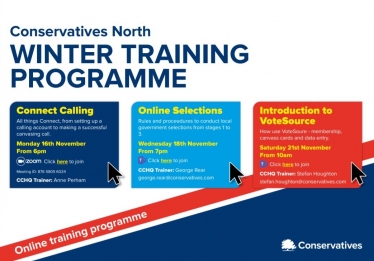 Conservatives North Winter Training Programme